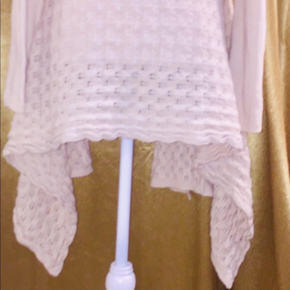 🍄🌾Bisou Bisou Open Front HiLo Cardigan Sweater🌾 - Picture 7 of 8